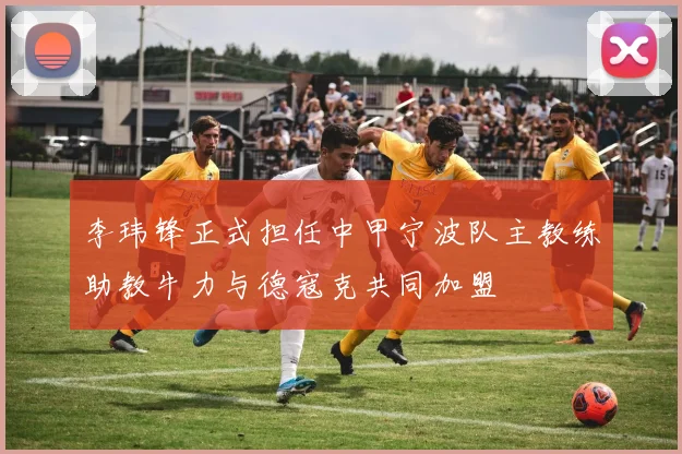 李玮锋正式担任中甲宁波队主教练助教牛力与德寇克共同加盟